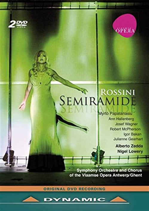 Rossini (1792-1868) - Semiramide : Lowery, Zedda / Flemish Opera, Papatanasiu, Hallenberg, J.Wagner, McPherson, etc (2011 Stereo)(2DVD) - Import 2 DVD