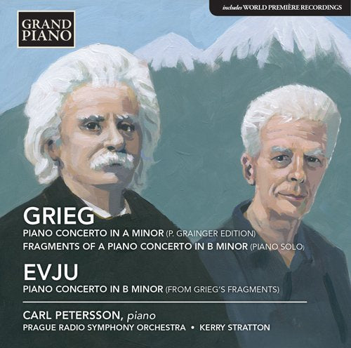 Grieg (1843-1907) - Grieg Piano Concerto, Fragments, Evju Piano Concerto on fragments by Grieg : Petersson(P)Stratton / Prague Radio Symphony Orchestra - Import CD