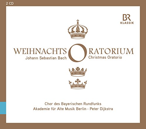 Bach (1685-1750) - Weihnachts-Oratorium : Dijkstra / Akademie fur Alte Musik Berlin, Bavarian Radio Choir, Harnisch, M.Schmitt, Immler, etc (2CD) - Import 2 CD