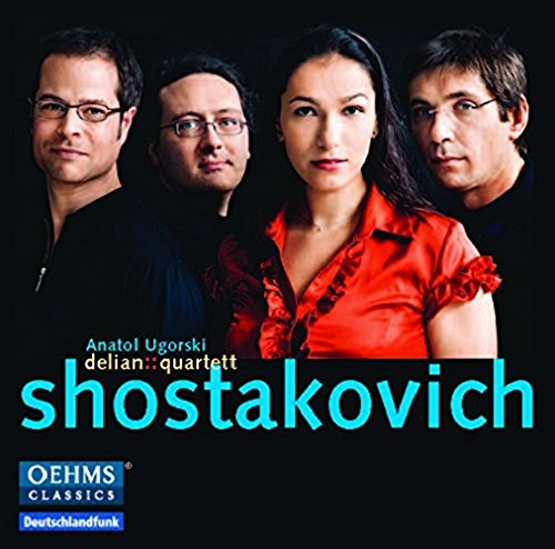 Shostakovich, Dmitri (1906-1975) - String Quartets Nos.4, 6, Piano Quintet, Theatre Suite, The Chase : Delian Quartet, Ugorski(P)(2CD) - Import 2 CD