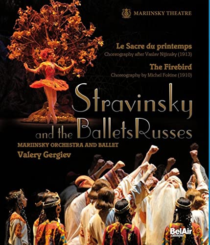 Ballet & Dances Classical - Le Sacre du Printemps, Firebird (Stravinsky): Iosifidi, Bazhenova, Kondaurova, Gergiev / Kirov Orchestra & Ballet (2008) - Import Blu-ray Disc