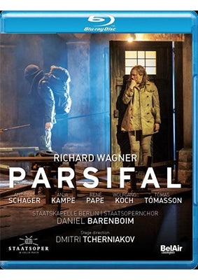 Daniel Barenboim, Staatskapelle Berlin - Wagner (1813-1883) Parsifal : Tcherniakov, Daniel Barenboim / Staatskapelle Berlin, Schager, W.Koch, Pape, Tomasson, Kampe, Etc (2015 Stereo)(2Dvd) - Import Blu-ray Disc