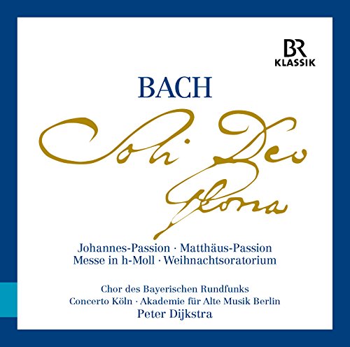 Bach (1685-1750) - Matthaus, Johannes-Passion, Mass in B Minor, Weihnachts-Oratorium : Peter Dijkstra / Bavarian Radio Choir, etc (9CD)4035719005134 - Import 9 CD Box