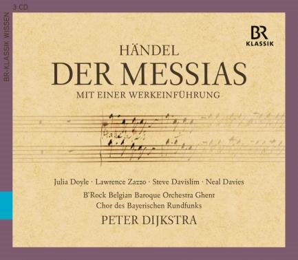 Peter Dijkstra, Belgium Baroque Orchestra - Handel: Oratorio "Messia" Hwv56 [Set Of 3] - Import 3 CD