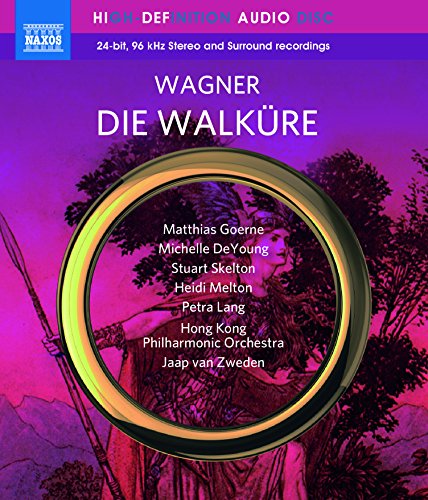 Wagner (1813-1883) - Die Walkure : Jaap van Zweden / Hong Kong Philharmonic, Goerne, P.Lang, Deyoung, Skelton, H.Melton, Struckmann, etc(2016 Stereo) - Import Blu-ray Audio