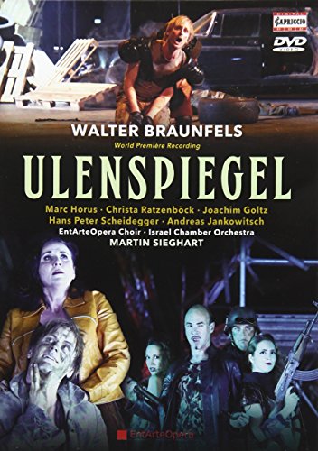Martin Ziegert, Israel Chamber Orchestra - Braunfels, Walter (1882-1954) Ulenspiegel : Schwab, Martin Sieghart / Israel Chanber Orchestra, Horus, Ratzenbock, J.Goltz, Etc (2014 Stereo) - Import DVD
