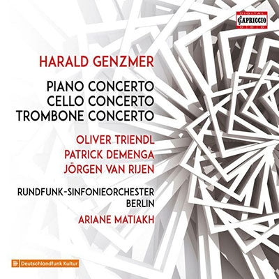 Ariane Matiakh, Berlin Radio Symphony Orchestra - Gentzmer: Concerto Collection - Import CD