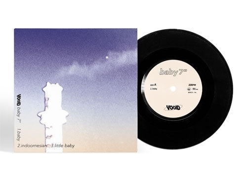 Vooid - baby 7inch - Japan black vinyl 7-inch single Recurd