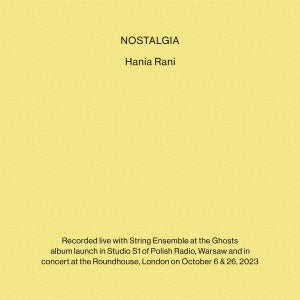 Hania Rani - Nostalgia - Japan CD