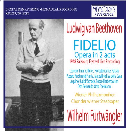 Beethoven ベートーヴェン - Beethoven: Fidelio (8/3/1948/Live) / Wilhelm Furtwangler(cond), VPO, Erna Schluter(S), Julius Patzak(T), etc - Import 2 CD