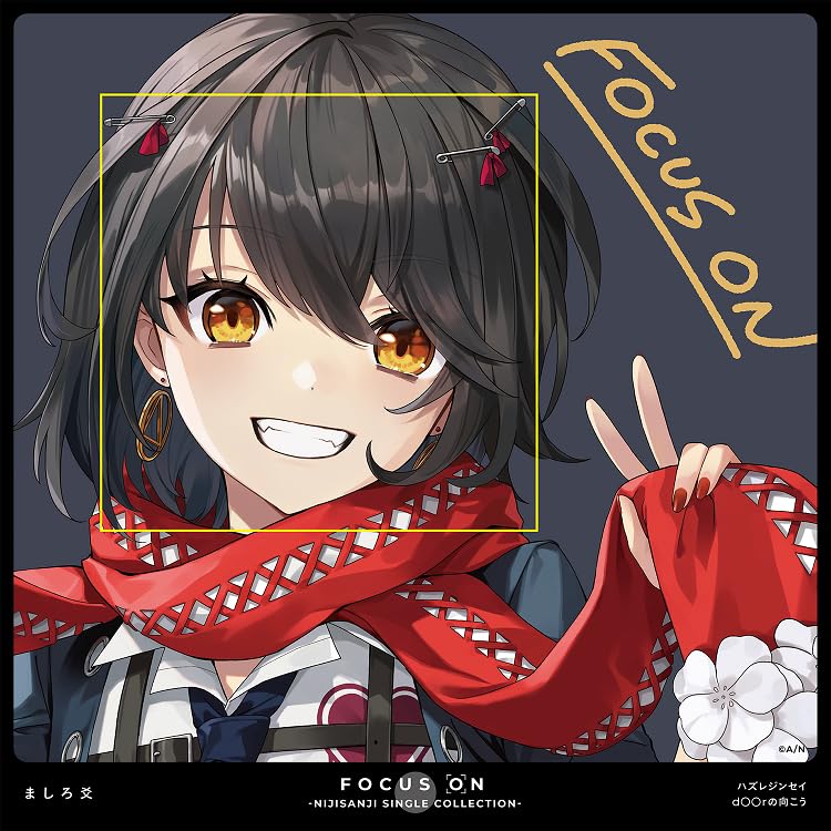 Mashiro Meme - FOCUS ON - NIJISANJI SINGLE COLLECTION - Mashiro Meme - Japan CD single
