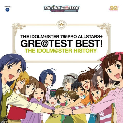 765PRO ALLSTARS+ - The Idolm@Ster 765Pro Allstars+ Gre@Test Best! -The Idolm@Ster History- - Japan SACD Hybrid Bonus Track