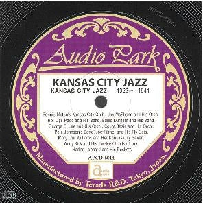 Various Artists - Kansas City Jazz (1923-1941) - From Benny Moten to C. Parker - Japan CD