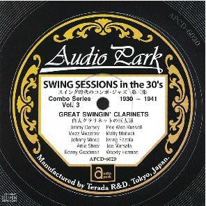 Carmell Jones - Swing Era Combo Jazz Vol. 3 (1930-1941) ~ Giants of White Clarinet ~ [APCD-6020] SWING SESSIONS IN THE 30's Vol. 3 (1930-1941) ~ GREAT SWING' CLARINETS ~ - Japan CD