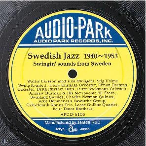 Various Artists - Swedish Jazz (1940-1953) [APCD-6105] Swedish Jazz (1940-1953) - Japan CD