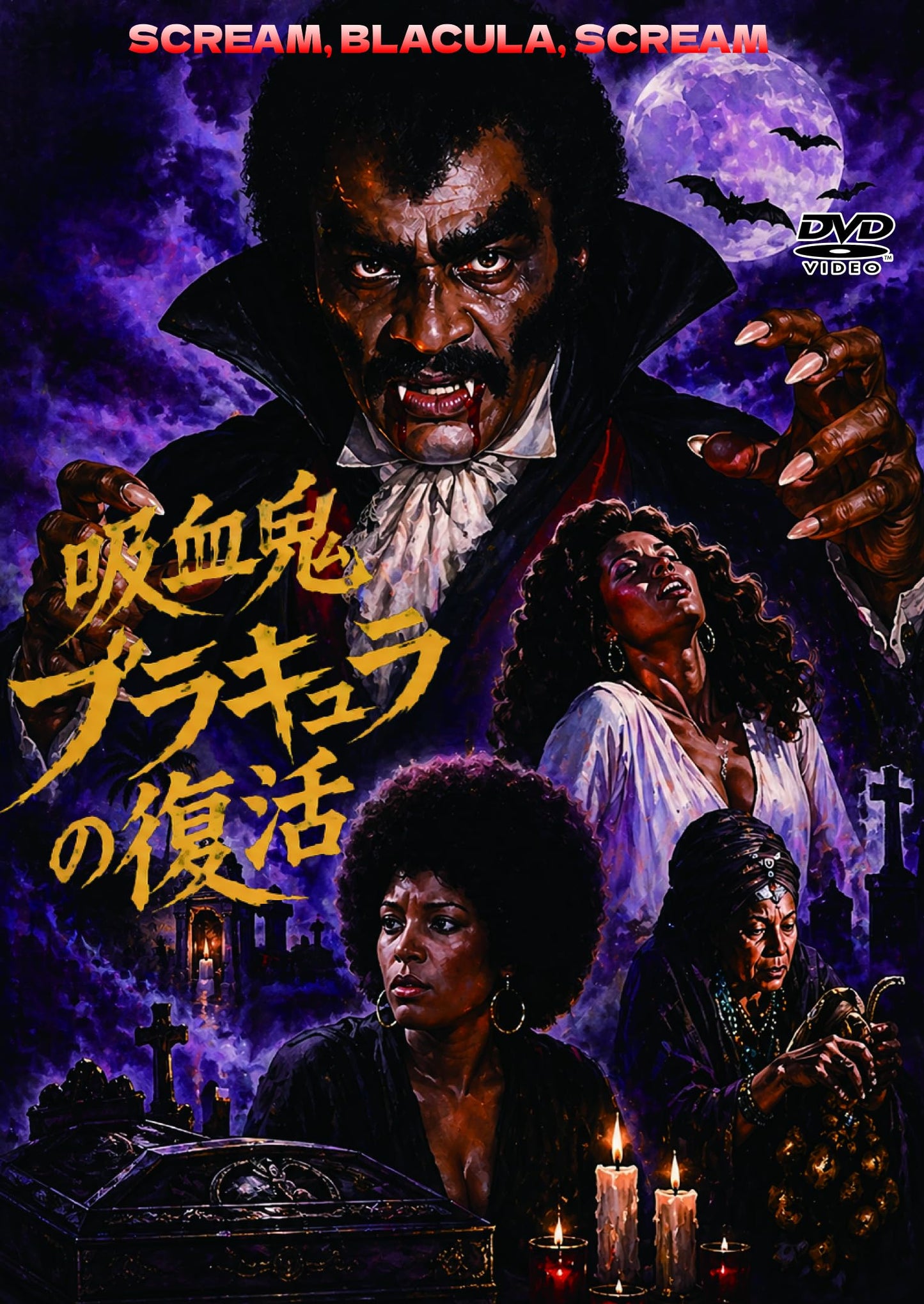Movie - Scream Blacula Scream - Japan DVD