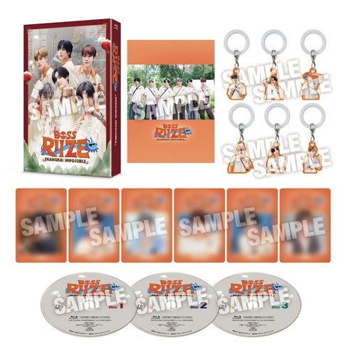 RIIZE - BOSS RIIZE : SHANGHAI IMPOSSIBLE - Japan 3 Blu-ray Disc