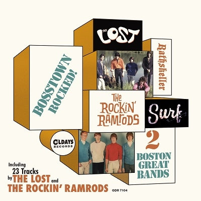 The Rockin' Ramrods / The Lost - Bostown Rocked! - Japan  Mini LP CD