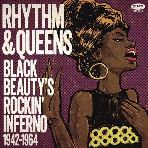 Various Artists - RHYTHM & QUEENS: Black Beauty's Rockin' Inferno 1942-1964 - Japan Mini LP CD
