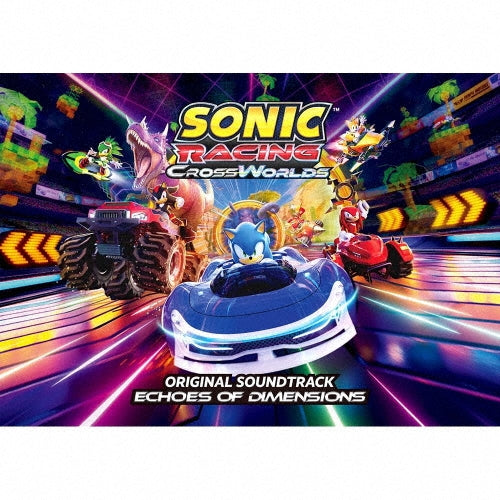 OST - Sonic Racing: CrossWorlds Original Soundtrack - Echoes of Dimensions - Japan 4 CD + Booklet Digipak