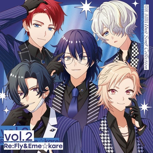 Re:Fly 、 Eme ☆ kare - On Air! Unit Song Collection Vol. 2 - Re:Fly & Eme Kare - Japan CD + Trading Cards + Acrylic Block Limited Edition