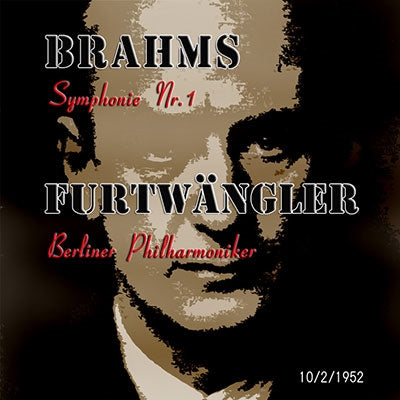 Wilhelm Furtwangler - Brahms (1833-1897) Brahms Symphony No.1 (1952), Beethoven Symphony No.1 (1954): Wilhelm Furtwangler / Berlin Philharmonic - Import CD