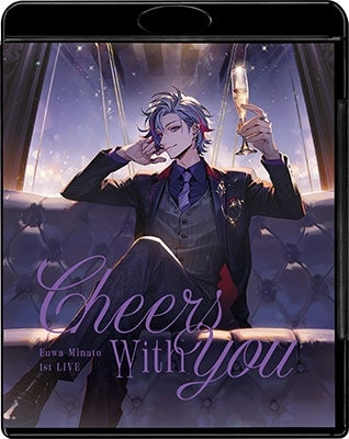 Fuwa Minato - Fuwa Minato 1st LIVE "Cheers with you" Regular Edition - Japan Blu-ray Disc + booklet