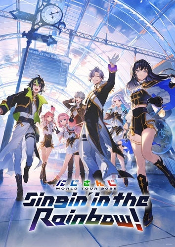 Nijisanji - Nijisanji World Tour 2025 Singin`In The Rainbow!Nagoya Kouen - Japan Blu-ray Disc+Booklet+Goods