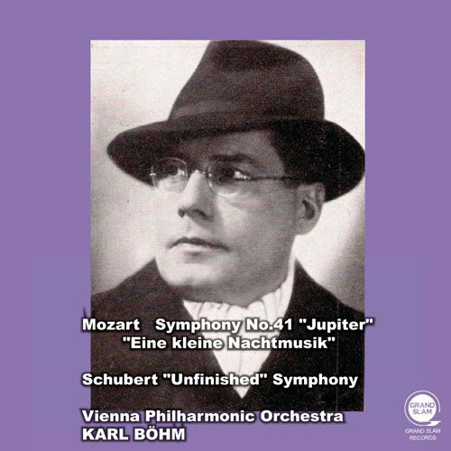 Karl Bohm - Mozart Symphony No.41 "Jupiter" "Eine Kleine Nachtmusik" Schubert "Unfinished" Symphony - Import CD