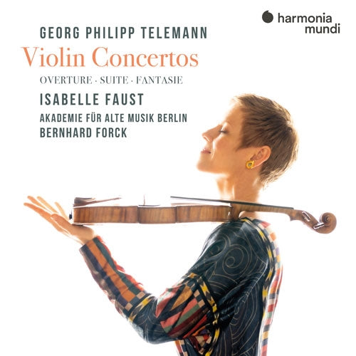 Isabelle Faust - Telemann:Violin Concertos : Isabelle Faust(Vn)Akademie fur Alte Musik Berlin - Import CD