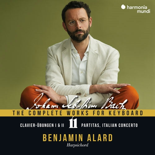 Benjamin Alard - Bach, Johann Sebastian :The Complete Works for Keyboard Vol.11 -Clavier-Ubungen I & II - Import 3 CD
