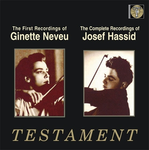 Ginette Neveu、Josef Hassid - Neveu: First Recordings - Import CD