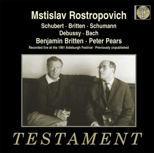 Mstislav Rostropovich - Live At The 1961 Aldeburgh Festival: Rostropovich - Import 2 CD