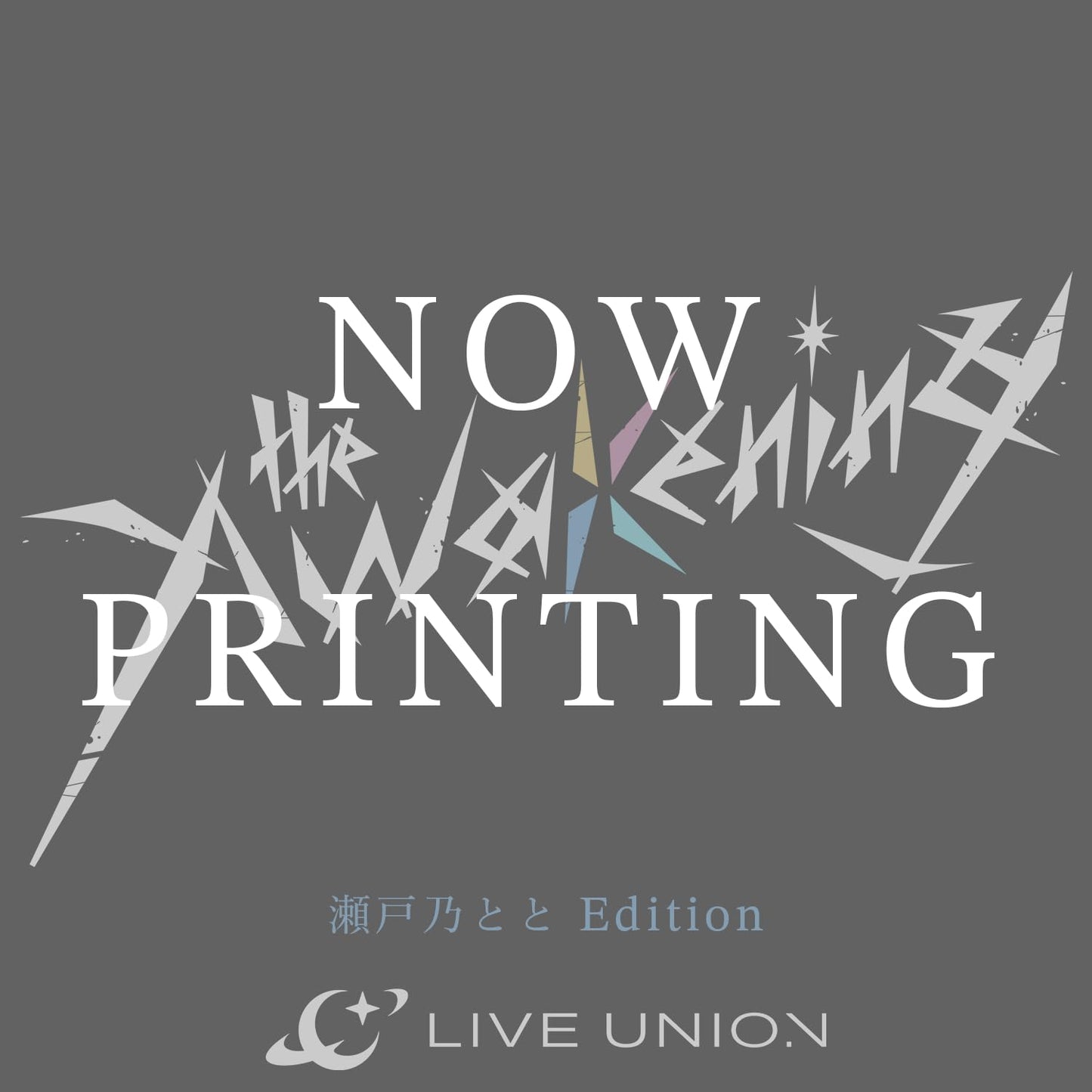 LIVE UNION - The Awakening -Setono Toto Edition - Japan CD single