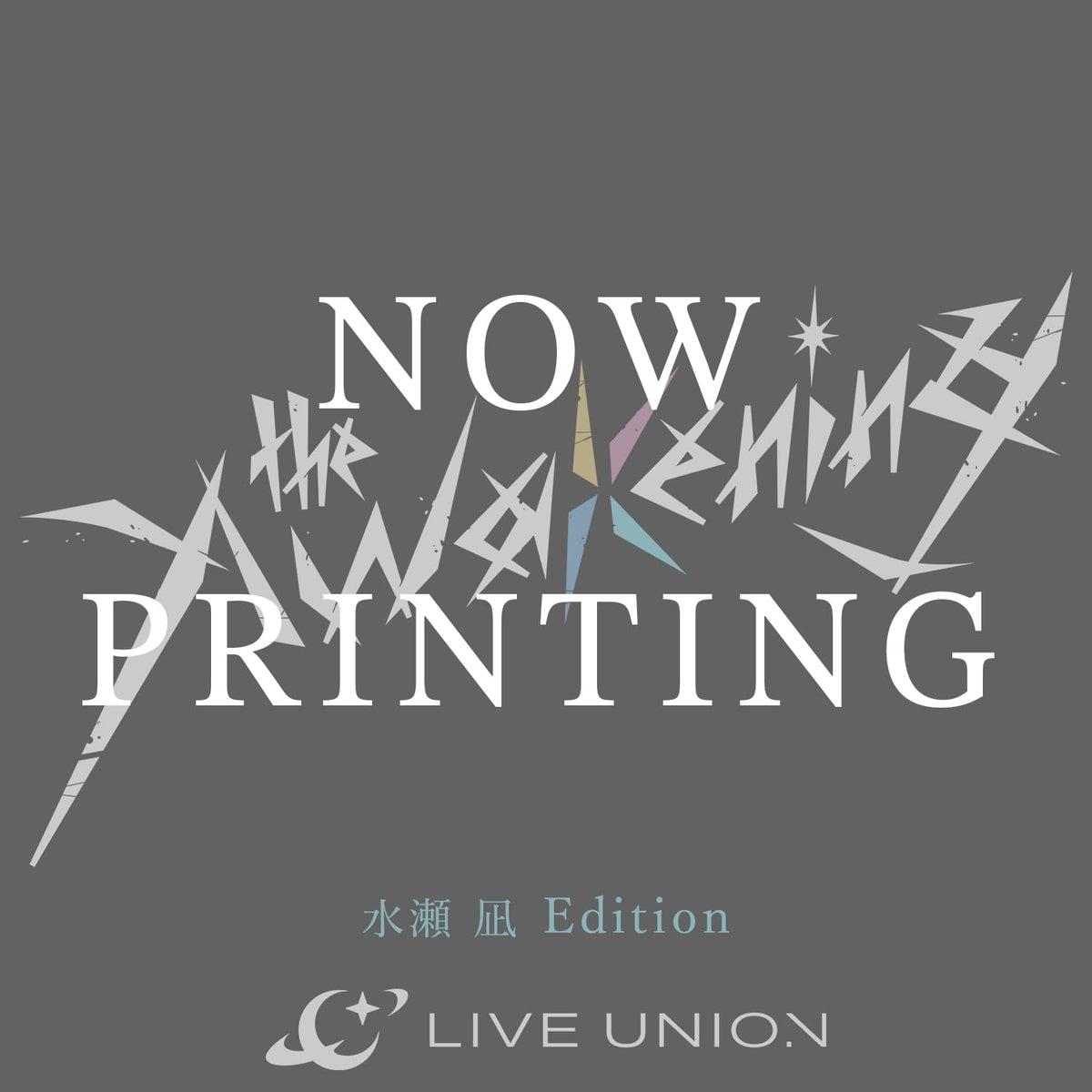 LIVE UNION - The Awakening -MINASE Nagi Edition - Japan CD single