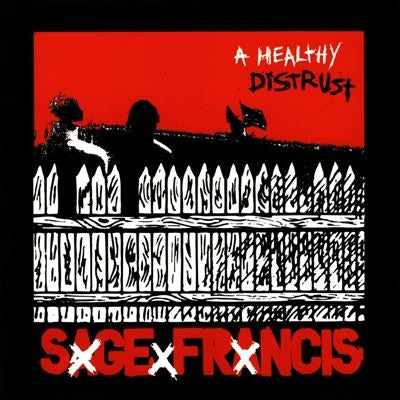 Sage Francis - A Healthy Distrust (20th Anniversary) - Import White With Red Splatter Vinyl 2 LP Record