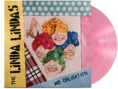 The Linda Lindas - No Obligation (Indie Shop Edition) - Import Translucent Pink Vinyl LP Record