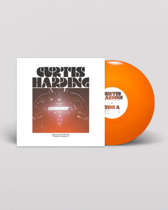 Curtis Harding - Departures & Arrivals: Adventures Of Captain Curt (Indie Exclusive) - Import Orange Vinyl LP Record
