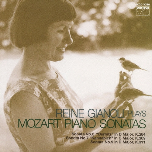 Reine Gianoli - Reine Gianoli Plays Mozart Sonatas. No.6/7/9 - Japan CD