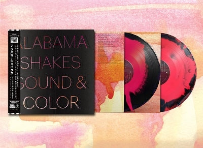 Alabama Shakes - Sound & Color (Deluxe Edition) - Import Red & Black Color Corona Vinyl 2 LP Record
