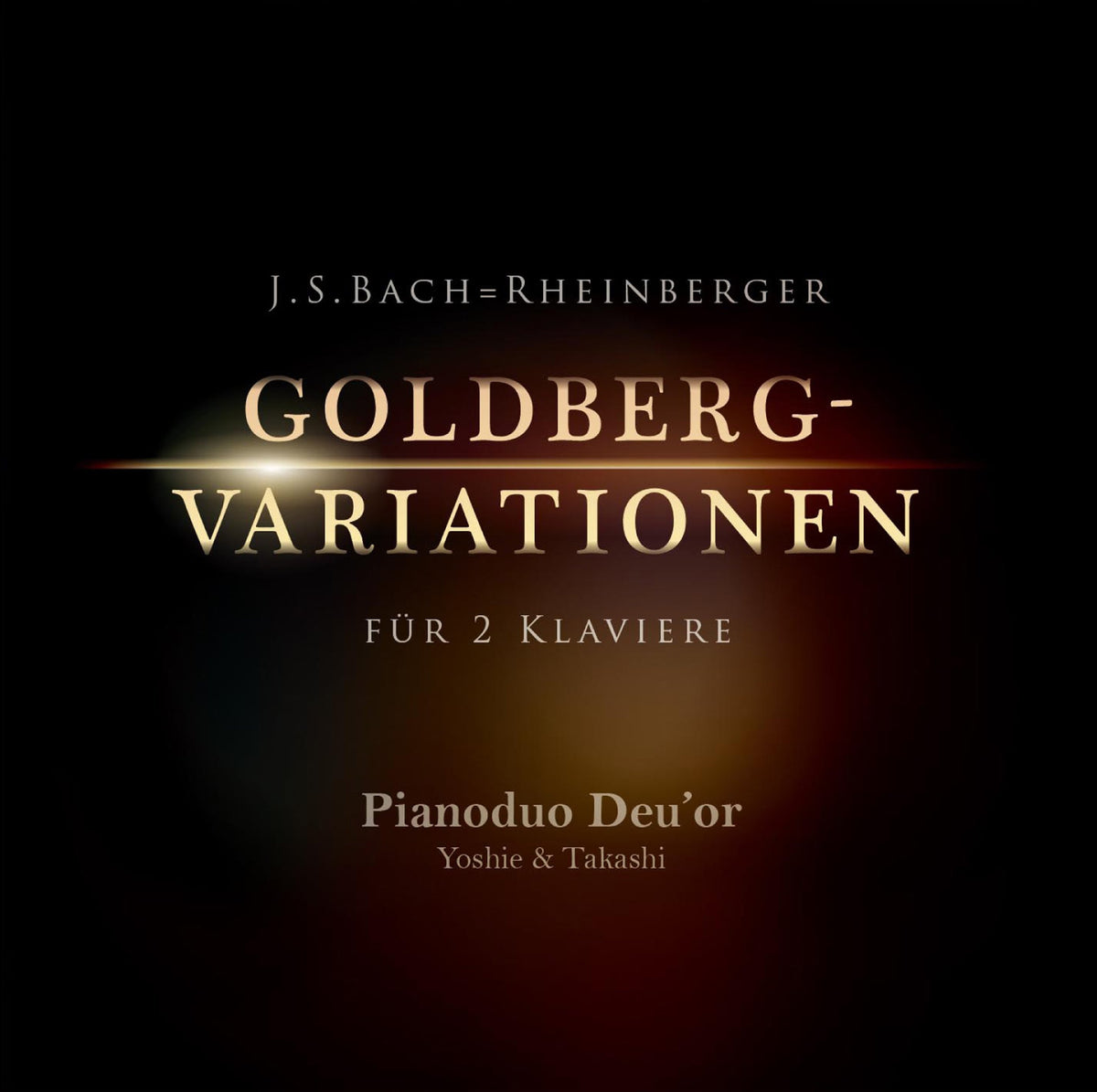 Pianoduo Deu`or - J.S. Bach (arr. Rheinberger): Goldberg-variationen Fur 2 Klaviere - Japan CD