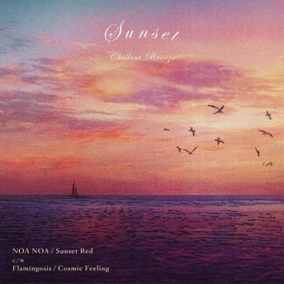Noa Noa / Flamingosis - Sunset Red / Cosmic Feeling - Japan Vinyl 7 inch Sjngle Record