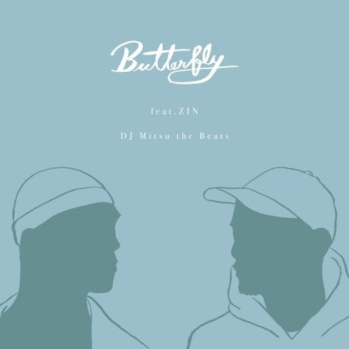 DJ MITSU THE BEATS - Butterfly feat.ZIN / Love We Share feat.Roka - Japan Vinyl 7-inch single Record
