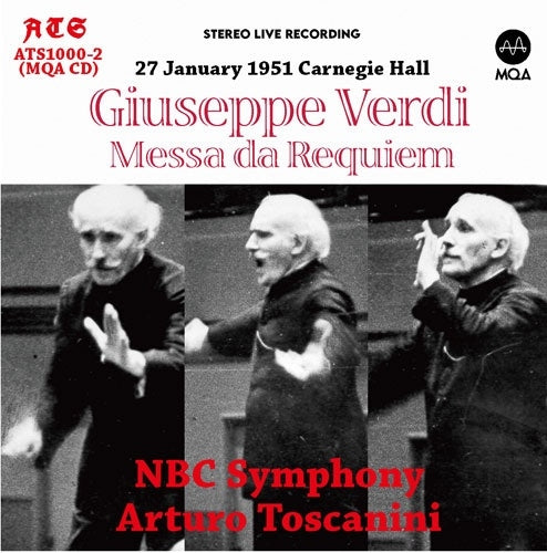 Arturo Toscanini - Verdi: Requiem (Complete) - Import MQA-CD