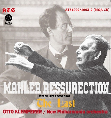 Otto Klemperer - Mahler: Symphony No. 2 'Resurrection' - Import MQA-CD