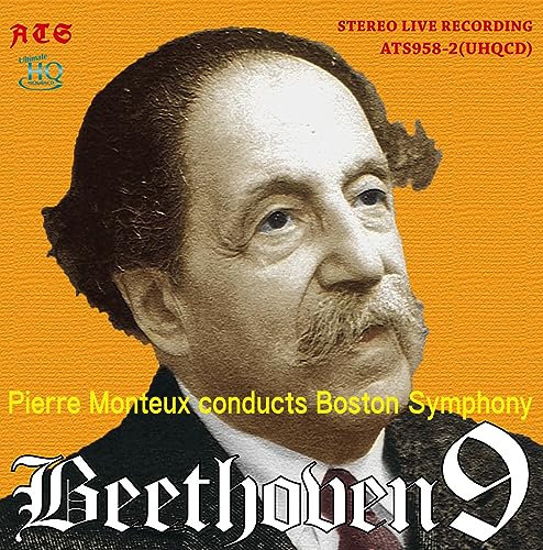Pierre Monteux - Beethoven (1770-1827) Sym, 9, : Monteux / Bso Steber Gray-masse Mccollum Laurent (1960) - Import UHQCD