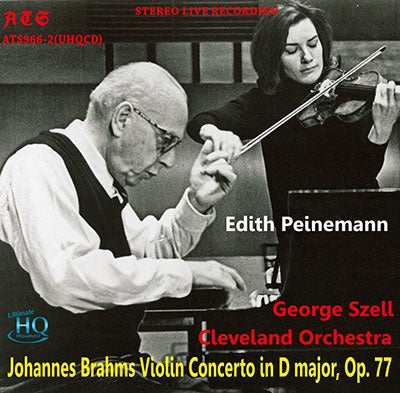Edith Peinemann  - Brahms (1833-1897);Violin Concerto : Edith Peinemann(Vn)George Szell / Cleveland Orchestra (1968 Stereo) - Import UHQCD