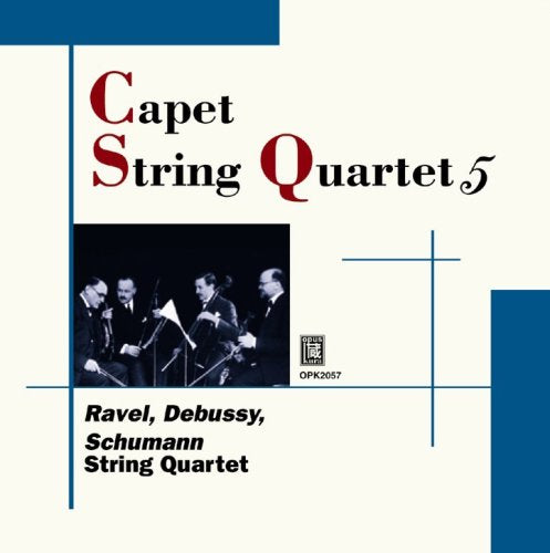 Debussy / Ravel - String Quartet: Capet Q +schumann: Quartet.1 - Import CD