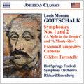 Richard Rosenberg - Gottschalk: Gottschark: Symphony No. 2 "Montevideo", "Celeb Tarantella" for piano and orchestra, etc - Import CD