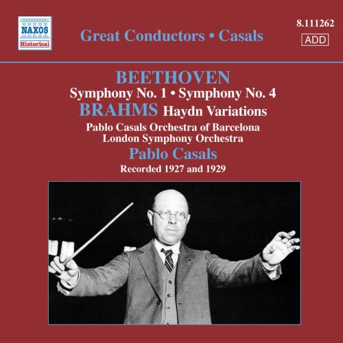 Beethoven (1770-1827) - Sym.1, Sym.4: Casals / Barcelona Casals O +brahms: Haydn Variations(Lso) - Import CD